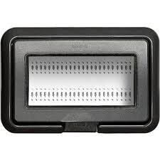 24604L LEGRAND B TICINO IP55 4 MODÜL ANTRASİT ÇERÇEVE 8012199965383 - Bticino