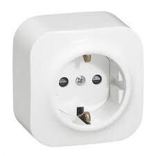 782420 LEGRAND FORIX IP 21 ÇOCUK KORUMALI TOPRAKLI PRİZ BEYAZ 3245067824207