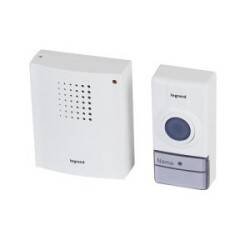 94250 LEGRAND 094250 ESSENTİAL UZAKTAN KUMANDALI BEYAZ KAPI ZİLİ - 1