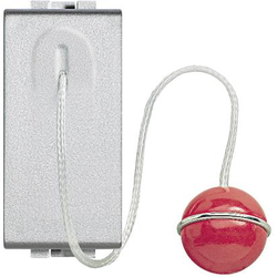 NT4033 LEGRAND BTICINO 1P NO İPLİ BUTON 1 MODÜL ALÜMİNYUM