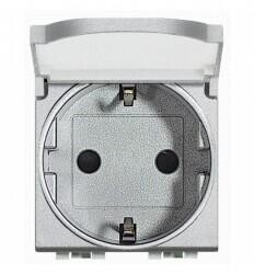 NT4141PW LEGRAND BTICINO LL KAPAKLI TOPRAKLI PRİZ TECH 8012199788432