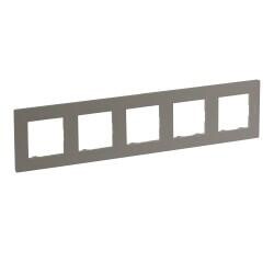768575 LEGRAND RAVENTİ BRONZ BEŞLİ YATAY ÇERÇEVE 3414971112698