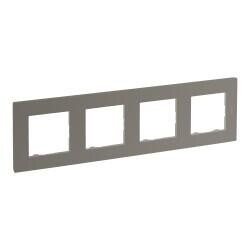 768574 LEGRAND RAVENTİ BRONZ DÖRTLÜ YATAY ÇERÇEVE 3414971112667