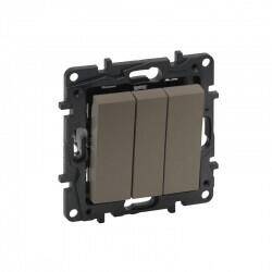 768503 LEGRAND RAVENTİ BRONZ ÜÇLÜ ANAHTAR 3414971111318 - 1