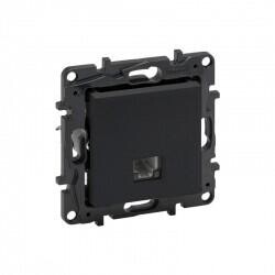 768329 LEGRAND RAVENTİ FÜME 1 ÇIKIŞLI RJ11 TELEFON PRİZİ 3414971108585