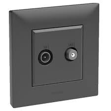 768328 LEGRAND RAVENTİ FÜME TV-SAT PRİZ SONLU 3414971108554