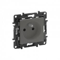 768817 LEGRAND RAVENTİ TİTANYUM FRANSIZ STANDARTI ÇOCUK KORUMALI UPS TOPRAKLI PRİZ 3414971116627