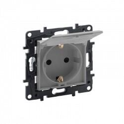 768814 LEGRAND RAVENTİ TİTANYUM TOPRAKLI PRİZ 3414971116535
