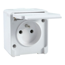 NML2800121 SCHNEIDER ETKS NEMLİYER UPS TOPRAKLI PRİZ BEYAZ