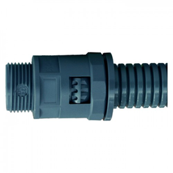 ODB34-PG29 ORTAÇ SPİRAL BORU RAKORU (POLYAMİD,SİYAH) PG29 OR0235