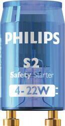 928390610114 PHILIPS STARTER S2 4-22W SER 220-240V BLUE LIS/12X25CT 872790088644300 - 1