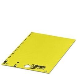 0828877 PHOENIX CONTACT PLASTİK ETİKET US-EMLP (17X7) YE 4046356558792