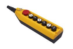 PV7E40B444 EMAS PV SERİSİ 7 GÖZLÜ ÇİFT HIZLI 1NC ACİL STOPLU VİNÇ KUMANDA KUTUSU