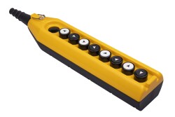 PV9T12222 EMAS PV SERİSİ 9 GÖZLÜ TEK HIZLI KÖRTAPALI VİNÇ KUMANDA KUTUSU