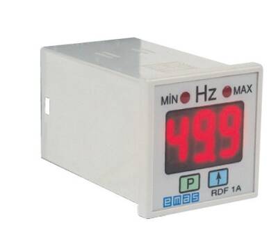 RDH1A EMAS RD SERİSİ 8 PİN'Lİ 230VAC 1CO 5A (REZİSTİF) DİJİTAL FREKANSMETRE PANELMETRE - 1