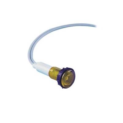 S100LS1 EMAS S SERİSİ PLASTİK LED'Lİ 12V AC/DC SARI 10 MM SİNYAL - 1