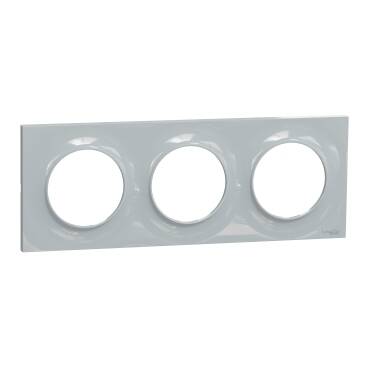 S520706B1 SCHNEIDER ETKS ODACE STYL ÜÇLÜ 71MM ÇERÇEVE KUM SARISI - 1