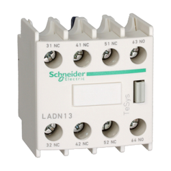 LADN13 SCHNEIDER ELECTRIC 1NA+3NK LC1D-LC1F VE CAD İÇİN ANİ YARDIMCI KONTAK BLOĞU 3389110383928