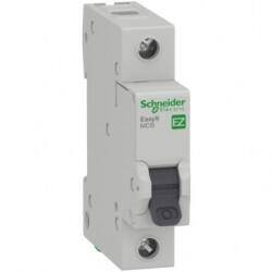 EZ9F26106 SCHNEIDER ELECTRIC 1X6A 6KA 230V B TİPİ EASY9 OTOMATİK SİGORTA 3606480589768 - 1