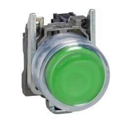 XB4BP31 SCHNEIDER ELECTRIC 22 MM 1NA PLASTİK KILIFLI YAYLI YEŞİL BUTON 3389110887006