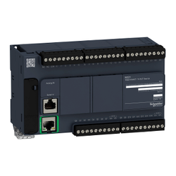 TM221CE40T SCHNEIDER ELECTRIC 24DI /16T 2X0-10V 1XRS485 24VDC ETHERNETLİ MODİCON M221 PLC 3606480648809 - 1