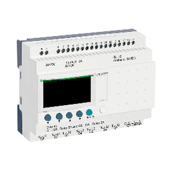 SR3B261BD SCHNEIDER ELECTRIC 24V DC 16 GİRİŞ 10 ÇIKIŞ MODÜLER AKILLI RÖLE 3389110549980 - 1