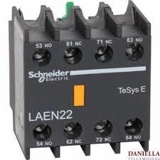 LAEN22 SCHNEIDER ELECTRIC 2NA+2NK ÖN YARDIMCI KONTAK BLOĞU 3606480325281