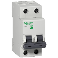 EZ9F43263 SCHNEIDER ELECTRIC 2X63A 3KA 230V C TİPİ EASY9 OTOMATİK SİGORTA 3606480580536
