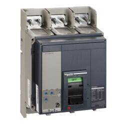 33472S2 SCHNEIDER ELECTRIC 1000A 50KA 3P MİC 2.0 ELEKTRONİK KORUMALI MANDALLI ŞALTER 380VAC 2500003001922 - 1