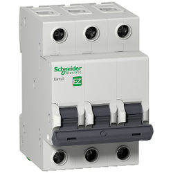 EZ9F56306 SCHNEIDER ELECTRIC 3X10A 6KA 400V C TİPİ EASY9 OTOMATİK SİGORTA 3606480587818 EZ9F56310 - 1