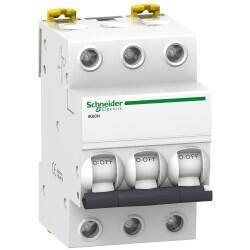 A9K24310 SCHNEIDER ELECTRIC 3X10A 6KA İK60N C TİPİ OTOMATİK SİGORTA 3606480086984 - 1