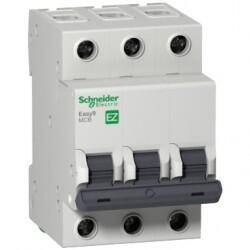 EZ9F51340 SCHNEIDER ELECTRIC 3X40A 10KA 400V C TİPİ EASY9 OTOMATİK SİGORTA 3606481201829 - 1