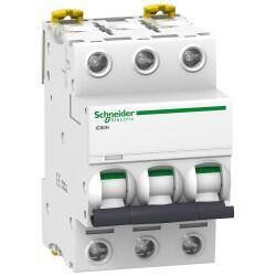 A9F84363 SCHNEIDER ELECTRIC 3X63A 10KA İC60H C TİPİ OTOMATİK SİGORTA 3606480081750 - 1