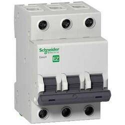 EZ9F56363 SCHNEIDER ELECTRIC 3X63A 6KA 400V C TİPİ EASY9 OTOMATİK SİGORTA 3606480587887 - 1