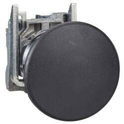 XB4BC21 SCHNEIDER ELECTRIC 40 MM MANTAR KAFALI SİYAH YAYLI BUTON 1NK 3389110118865 - 1