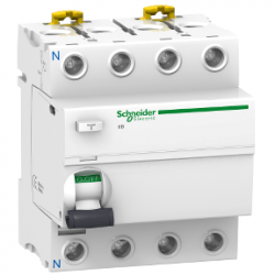 A9R61440 SCHNEIDER ELECTRIC 4X40A 30MA SI TİP İID KAÇAK AKIM KORUMA RÖLESİ 3606480089589 - 1