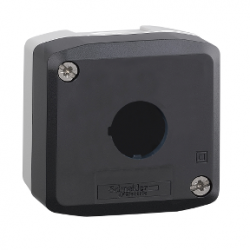XALD01 SCHNEIDER ELECTRIC AÇIK GRİ TABANLI KOYU GRİ BOŞ MUHAFAZA KAPAĞI 1 KESİM 3389110114737 - 1