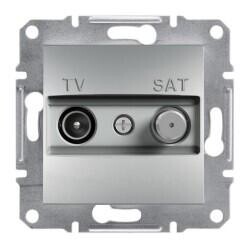EPH3400161 SCHNEIDER ELECTRIC ASFORA ALÜMİNYUM TV-SAT PRİZİ 1DB SONLU 3606480728808