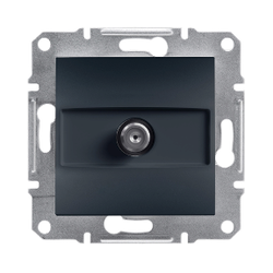 EPH3700171 SCHNEIDER ELECTRIC ASFORA ANTRASİT SAT PRİZİ 1DB SONLU 3606480729591