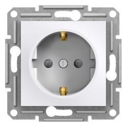 EPH2970221 SCHNEIDER ELECTRIC ASFORA BEYAZ ÇOCUK KORUMALI TOPRAKLI PRİZ (ÇERÇEVESİZ) 3606480987106