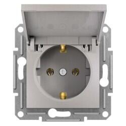 EPH3100169 SCHNEIDER ELECTRIC ASFORA BRONZ KAPAKLI YAN TOPRAKLAMALI TEKLİ PRİZ (ÇERÇEVESİZ) 3606480727818