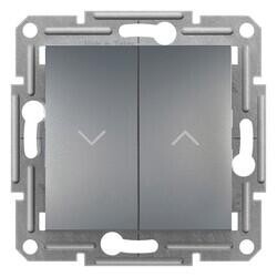 EPH1300562 SCHNEIDER ELECTRIC ASFORA ÇELİK JALUZİ ANAHTAR (ÇERÇEVESİZ)