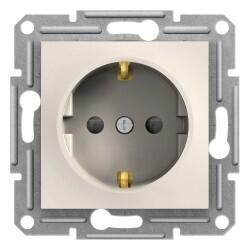 EPH2970223 SCHNEIDER ELECTRIC ASFORA KREM ÇOCUK KORUMALI TOPRAKLI PRİZ (ÇERÇEVESİZ)