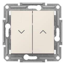 EPH1370123 SCHNEIDER ELECTRIC ASFORA KREM JALUZİ ANAHTAR (ÇERÇEVESİZ) 3606480986888 - 1
