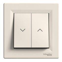 EPH1300523 SCHNEIDER ELECTRIC ASFORA KREM JALUZİ ANAHTAR - 1
