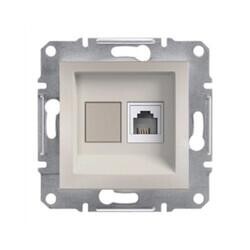EPH4770123 SCHNEIDER ELECTRIC ASFORA KREM TEKLİ RJ45 CAT6 UTP DATA PRİZİ 3606480987397