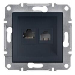 EPH5200171 SCHNEIDER ELECTRIC ASFORA PLUS EM TEKLİ YATAY ÇERÇEVE ÇELİK 3606480915727