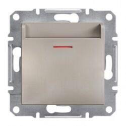 EPH6300269 SCHNEIDER ELECTRIC ASFORA PLUS ENERGY SAVER RFID (MİFARE) ANTRASİT VİDASIZ ÇERÇEVESİZ 3606480728341 - 1