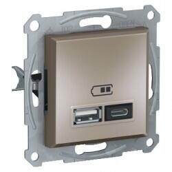 EPH2700369 SCHNEIDER ELECTRIC ASFORA TEK SOKET ÇIKIŞI YAN TOPRAKLAMALI KORUMALI KREM 360648951674