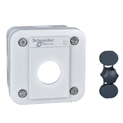 XALE1 SCHNEIDER ELECTRIC BOŞ KONTROL İSTASYONU XAL E AÇIK GRİ TABAN VE KAPAK 3389119017572 - 1